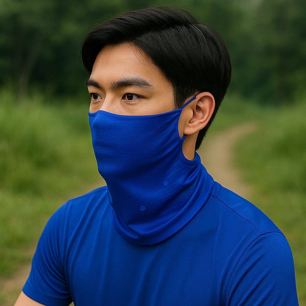 귀걸이형 쿨링넥워머 자전거 등산용 바라클라바 - 상품 이미지