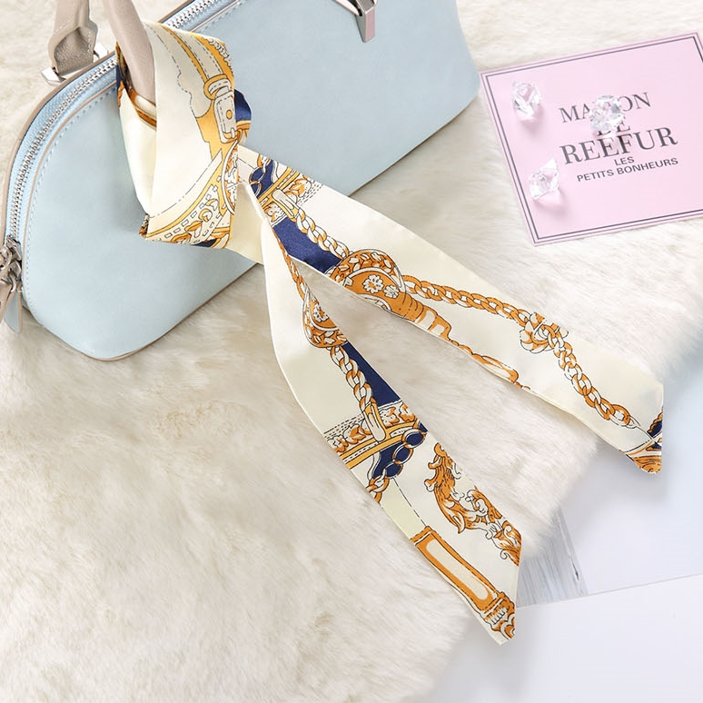 핸드백 가방 손잡이 스카프 방도 가방끈스카프