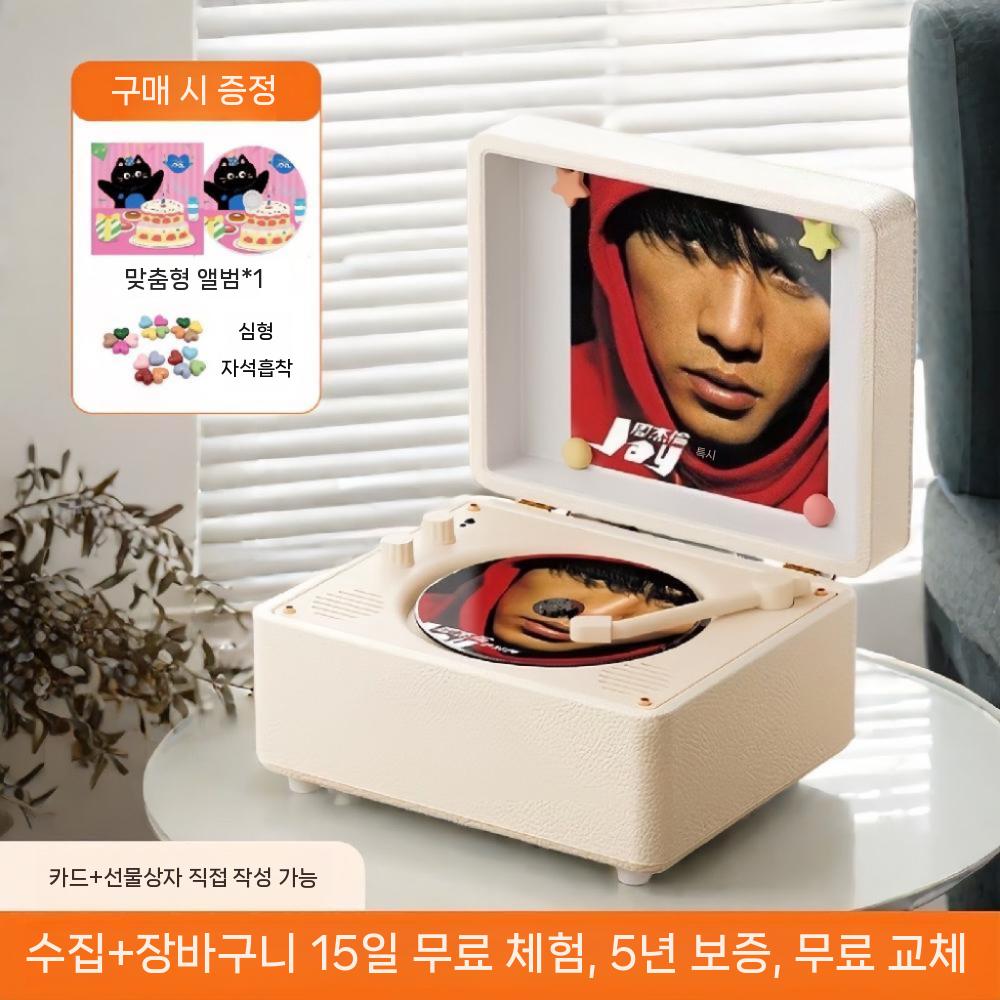 플레이어 시디플레이어 턴테이블 스피커 - 상세 이미지 4