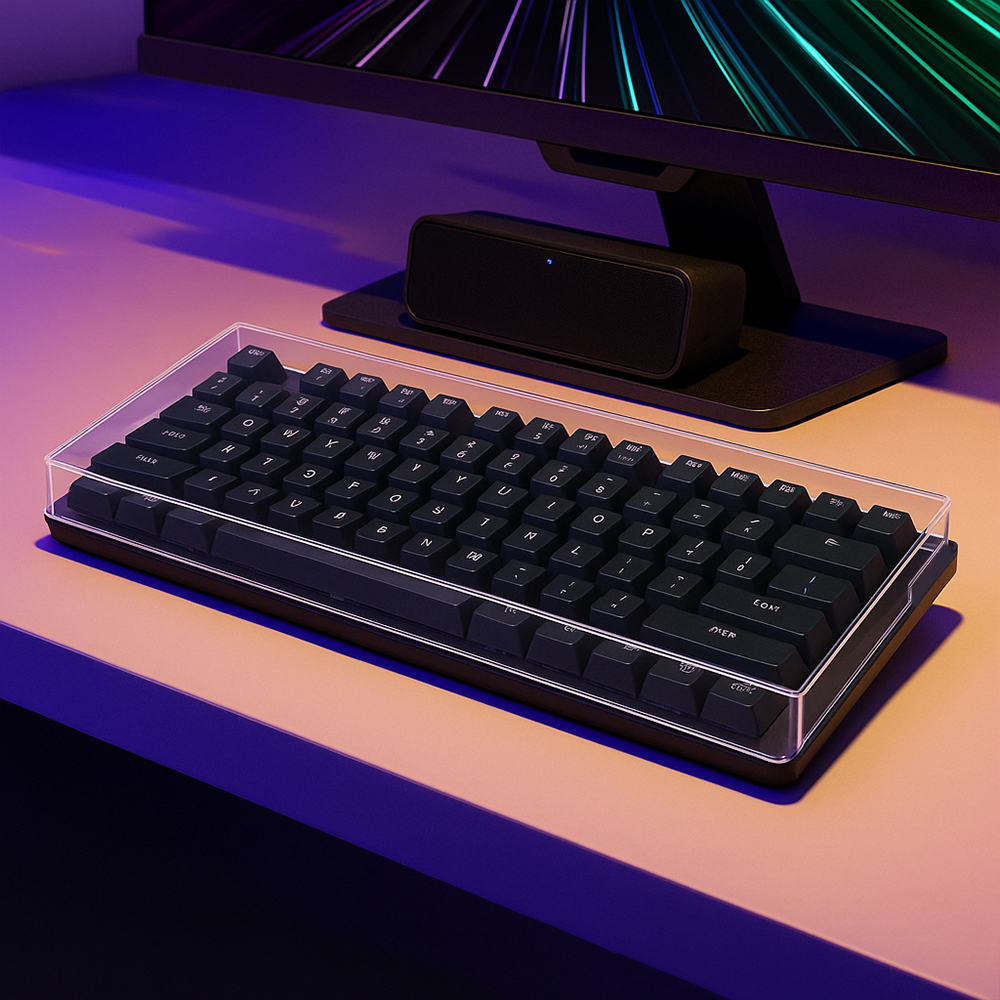 [아크릴] 레이저 전용 텐키리스 키보드커버 덮개