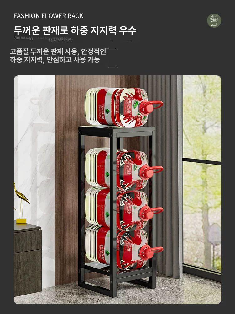 인테리어 화분 받침대 발코니 철제 화분거치대 스틸 다육이 받침 화분대 - 상세 이미지 4