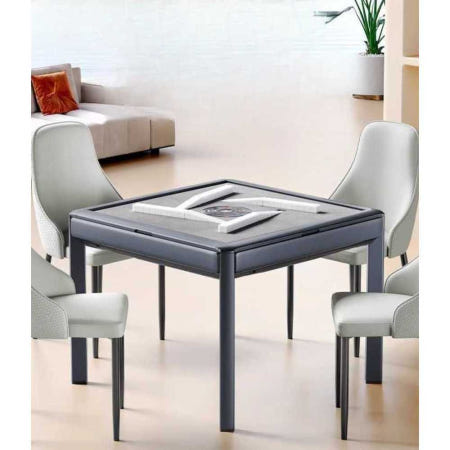 [해외]자동 마작 테이블 가정용 중국 게임 카지노 파티 홀덤