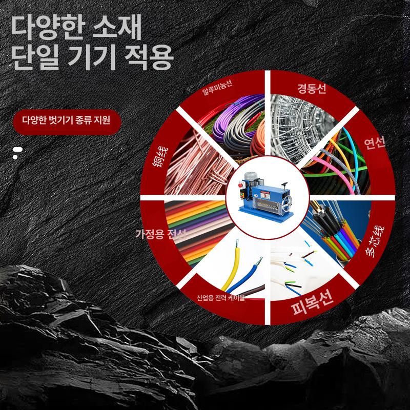 전문가용 전선탈피기 자동 스트리퍼 다기능 전기 작업 필수 공구 FJ-038 - 상세 이미지 3