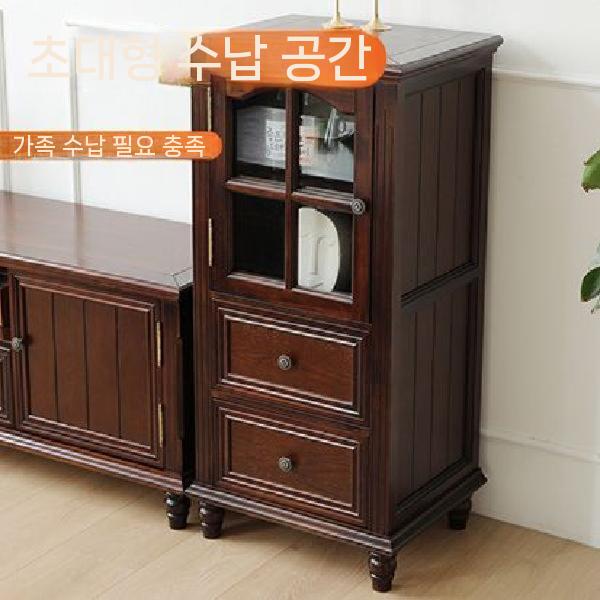 슬라이딩 서랍 원목 침실 아틀리에 평상형 조립식 프레임 옷장 책장 침대프레임 - 상세 이미지 4
