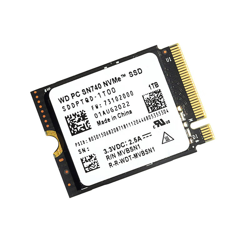 SSD 스팀덱 교체 호환 2230 SN740 M2 NVME 1TB 1TB - 상세 이미지 2