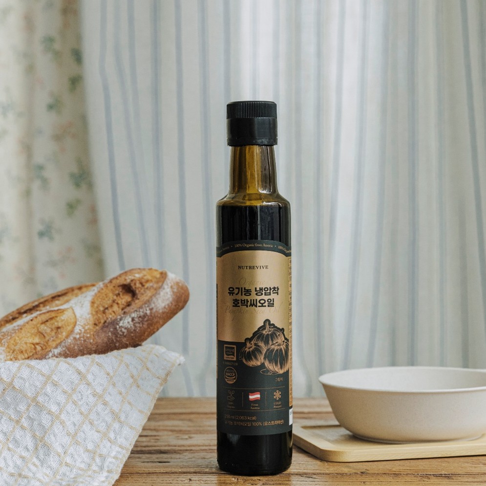 오스트리아 유기농 냉압착 호박씨오일 250ml 1개 - 메인 이미지