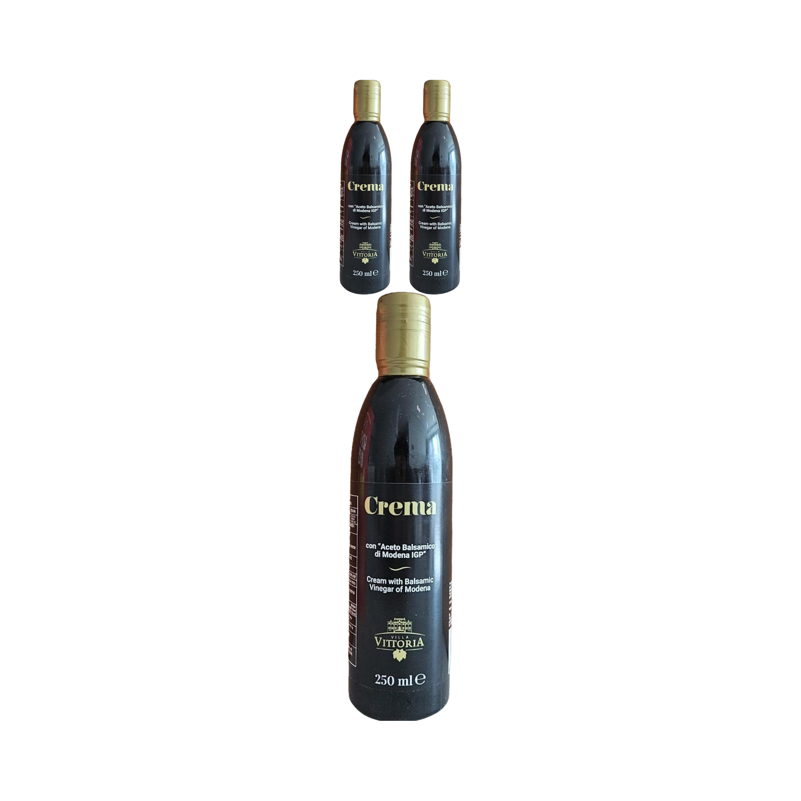 빌라비토리아 무과당시럽 모데나 발사믹 크림(배합비 95%) 250ml, 3개 - 상품 이미지