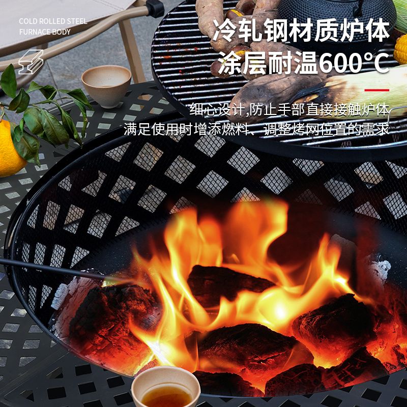 바베큐테이블 화로 바베큐 테라스 불판 야외 - 상세 이미지 5