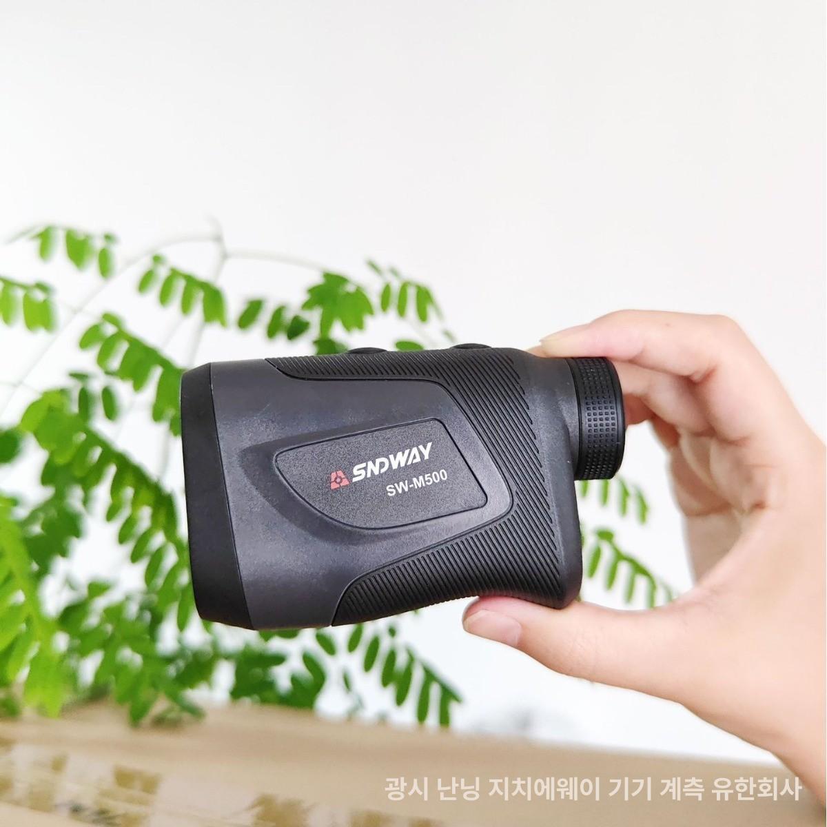 고정밀 골프 거리계 SNDWAY SWM500 골프용품 레이저 거리측정기추천 야외 거리측정기 SW-M500 500m - 상세 이미지 4