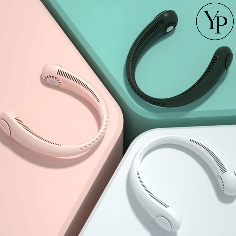 넥밴드 에어컨 선풍기 휴대용 핸즈프리 쿨링 에어스카프 목풍기 여름 필수템