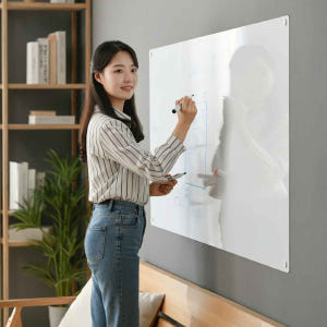 특허 받은 붙이는 화이트보드 대형 초대형 실사용 후기 | 효과 있을까? - 상품 이미지 1