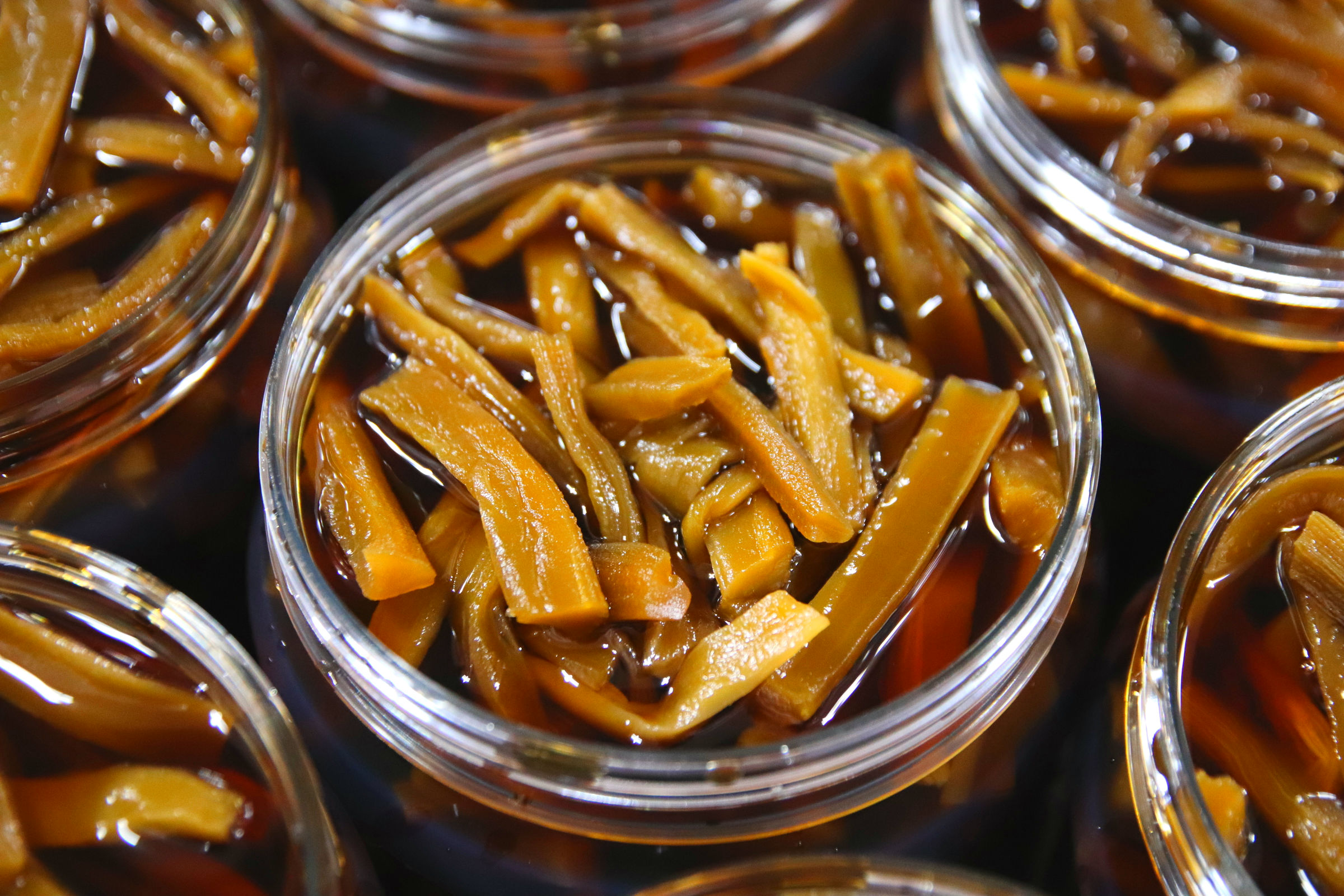 궁채장아찌 줄기 나물 상추대 절임 황채 뚱채 600g