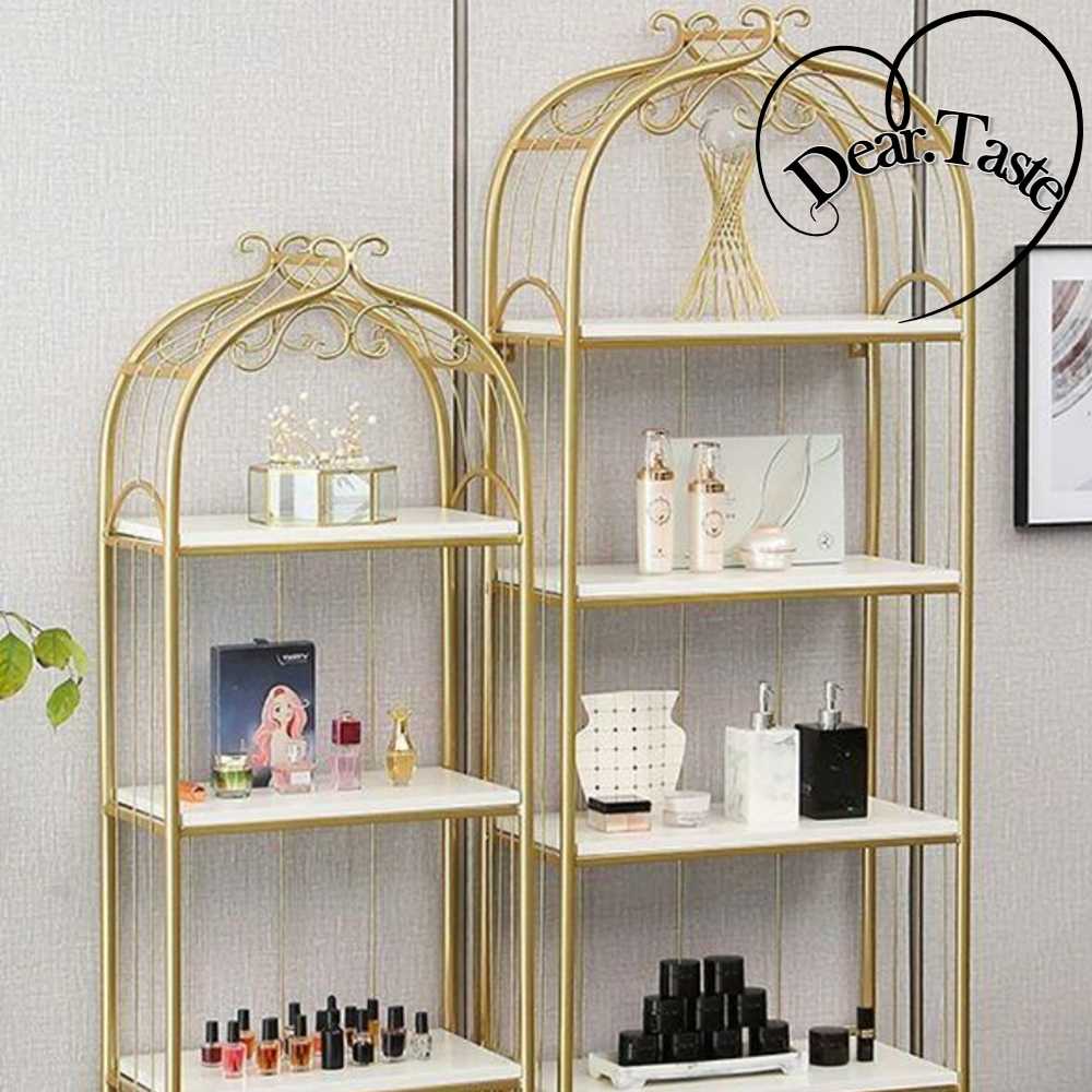 금색 장식장 골드 진열장 선반 거실 인테리어 매니큐어 향수 진열대
