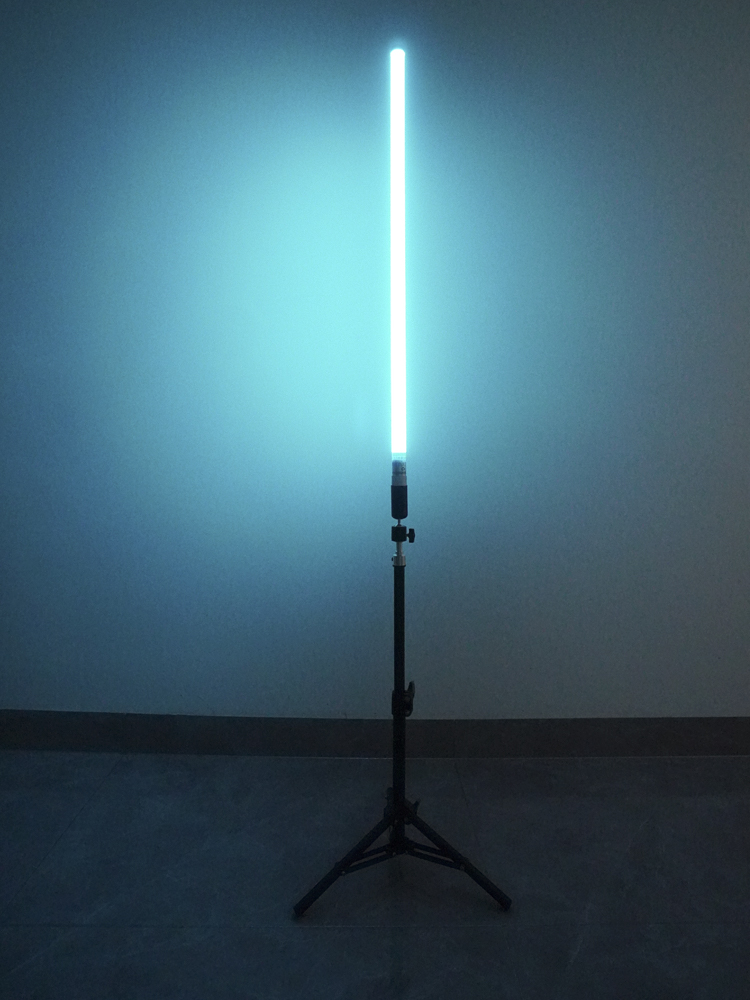 댄스연습 LED 네온 조명 공연 분위기 댄스영상 스틱 네온바 장식 : 방가어스