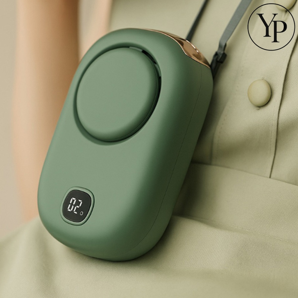 휴대용 목걸이 선풍기 여름 필수템 3단조절 핸디 목풍기 쿨링 넥밴드 핸즈프리