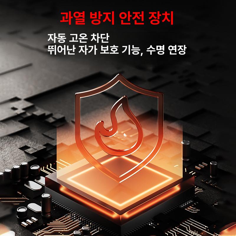 70mm 핸드 터보팬 고출력 소형 휴대용 송풍기 캠핑 낚시용 강풍 미니 블로워 팬 베어툴 70mm 터보팬 5단 툴박스 - 상세 이미지 2