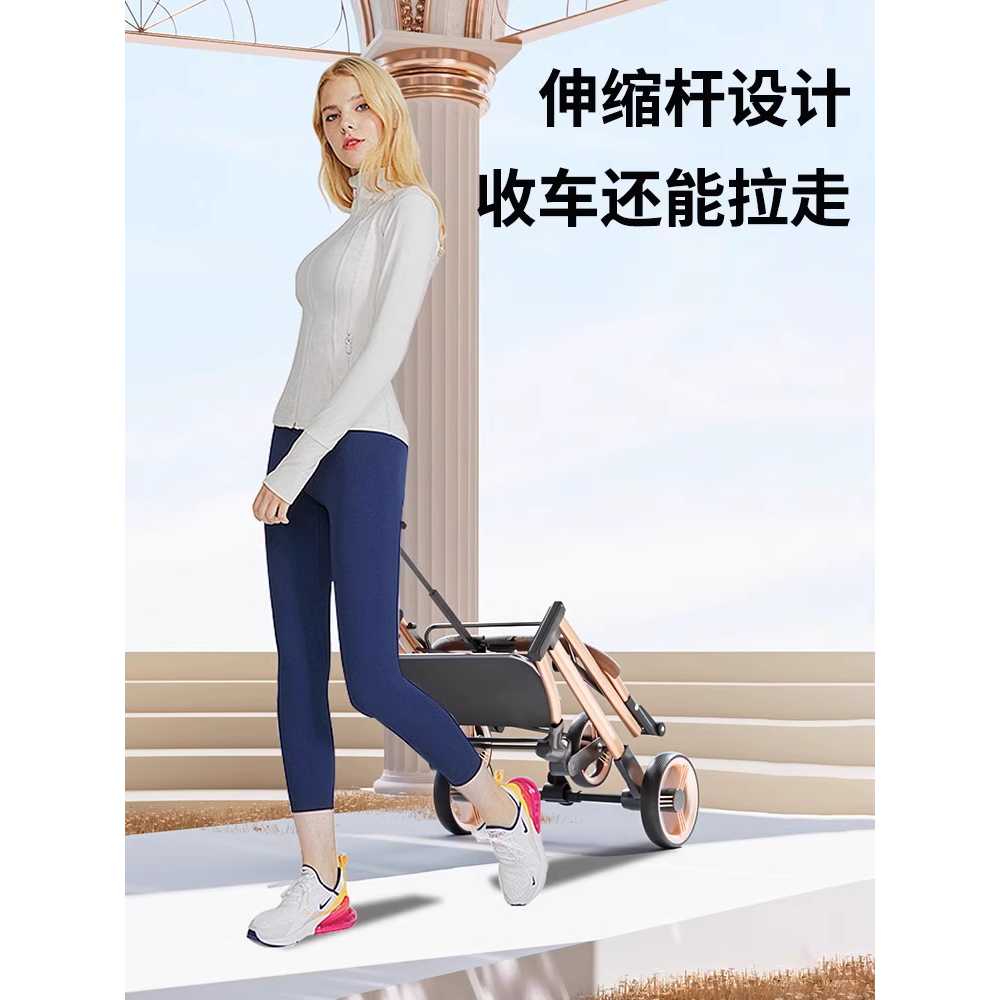 개모차 중형견 접이식 원터치 펫모차 애견 이동카트 - 상세 이미지 5