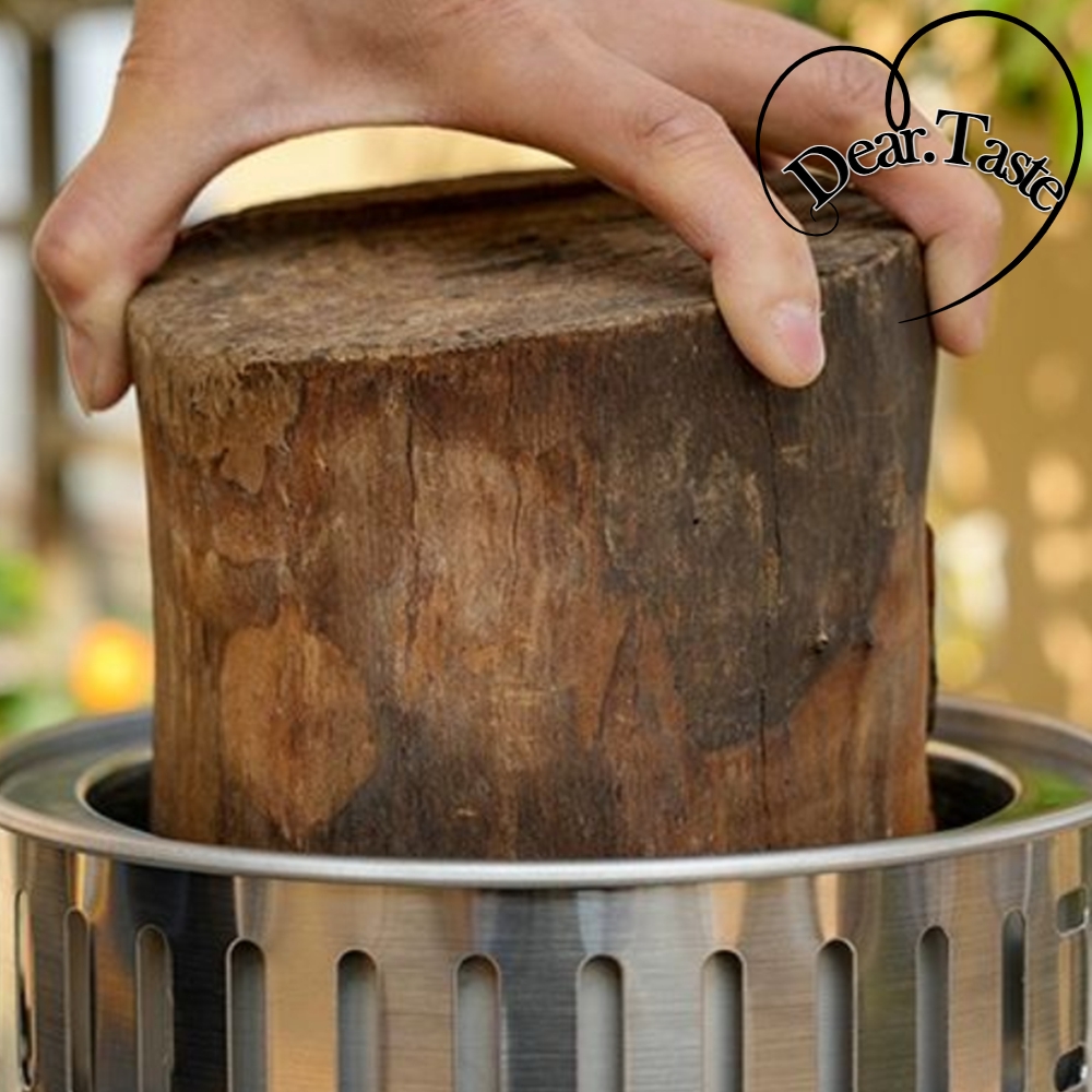 장작 난로 나무 화로대 캠핑 불멍 지지대 통