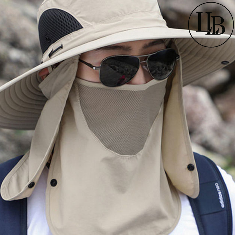 목가리개 모자 여름 앞목 뒷목 얼굴 가리는 등산 안타는모자 - 메인 이미지