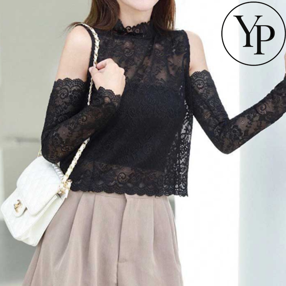 여성 레이스 긴팔 토시 망사 시스루 운전용 패션용 팔토시