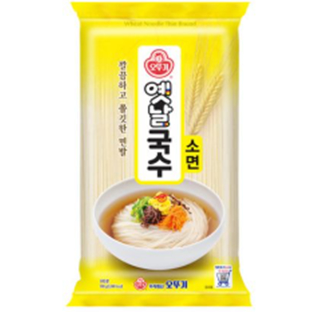 옛날국수소면 900g 국수 소면 사리 멸치 잔치 업소용 : 가유다회