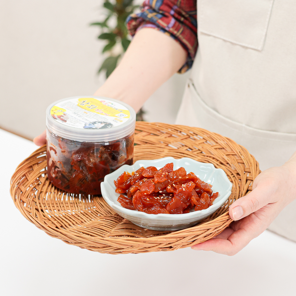 국산 참외장아찌 고추장양념 반찬 500g 순창 장담아 이미지 8