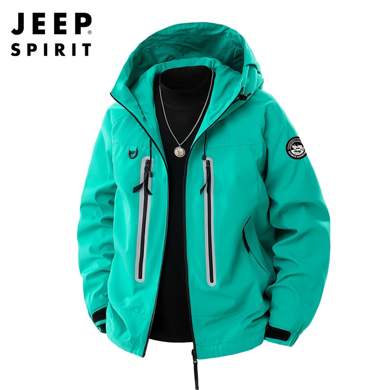 JEEP 지프 봄여름 초경량 방풍 바람막이 자켓 하이킹 캠핑 등산복 - 상세 이미지 2