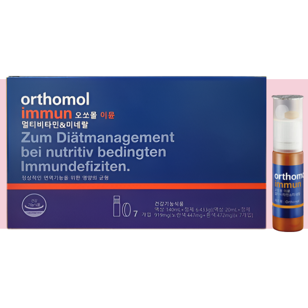 오쏘몰 이뮨 액상 멀티 비타민 동아제약 이문 샷 7개입X1개