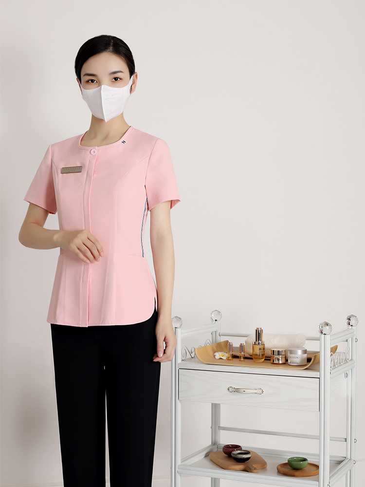 여름 반팔 간호사복 유니폼 병원 피부과 치과 산후조리원 한의원 요양병원 - 상세 이미지 2