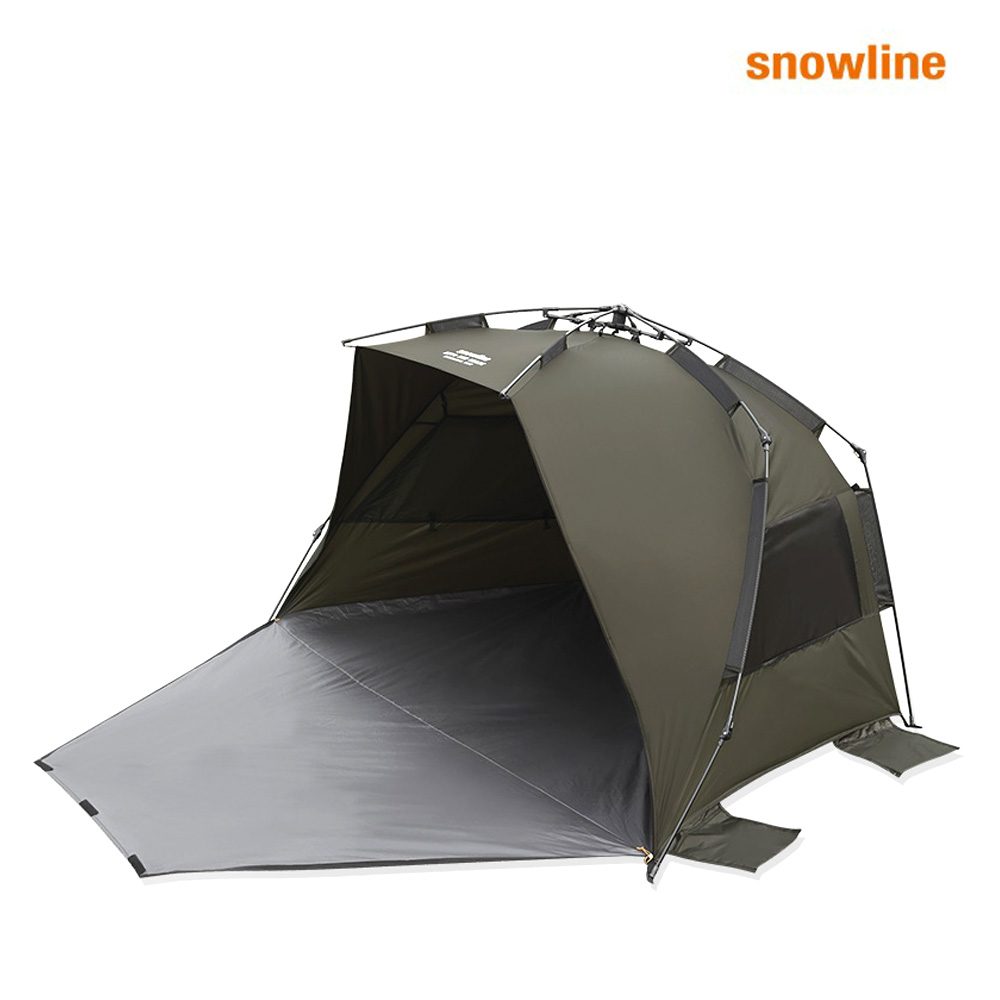 스노우라인 오토 선쉐이드 해수욕장 한강텐트 자동 원터치