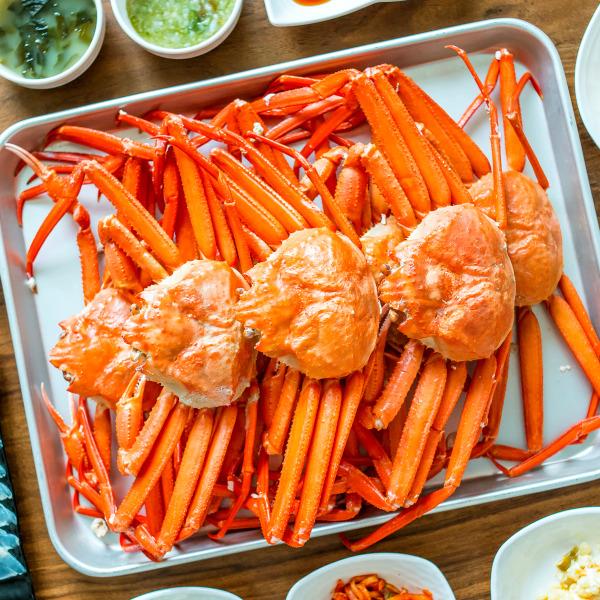 [당일조업] 포항 죽도시장 쪄서가는 붉은대게 일반형 2.3kg (5~9마리) : 케이티알파