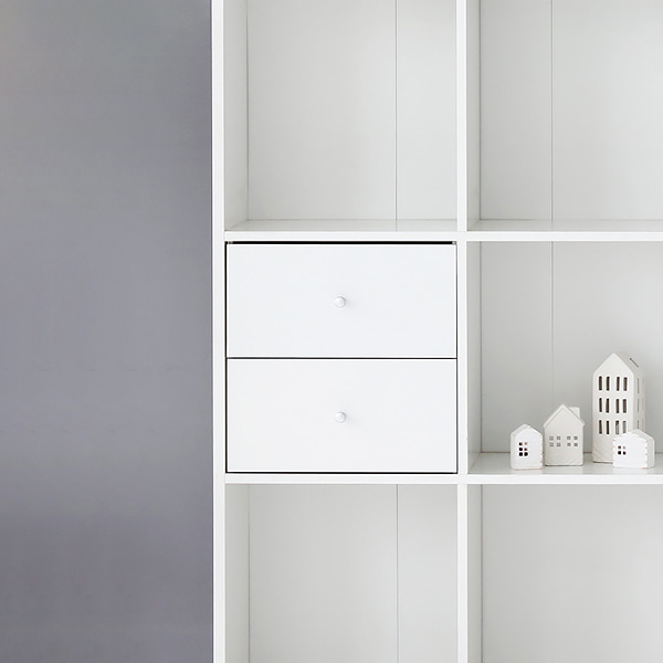 LAMESIN 인서트서랍 365x270x365mm, 2단, 화이트 4436.6426