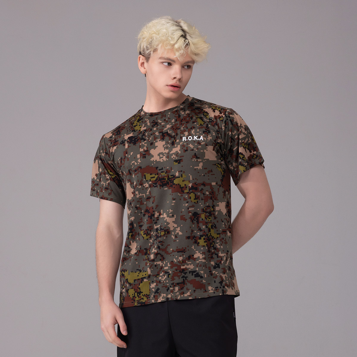 1+1 ROKA 로카티 기능성 반팔 쿨링 티셔츠 - 상세 이미지 5