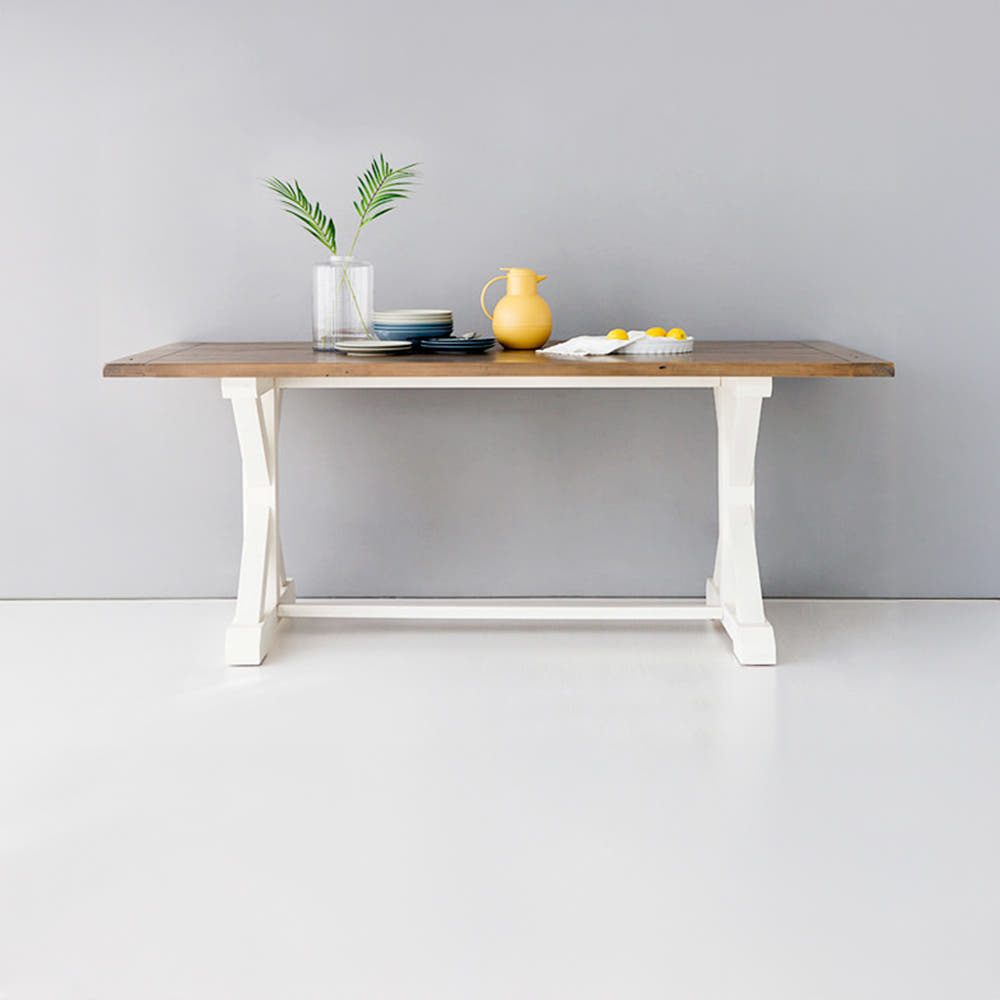 PORTLAND 테이블 190x100 G2461 앤틱화이트 1900mm, 앤틱화이트 2249.0344 이미지 8