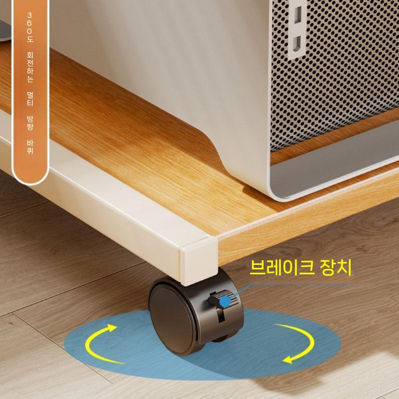 컴퓨터본체 안전장화 물장화 미들부츠 작업용고무장화 작업장화 장마철 방수장화 사무용 남성 로그 색상 + 흰색 - 상세 이미지 4