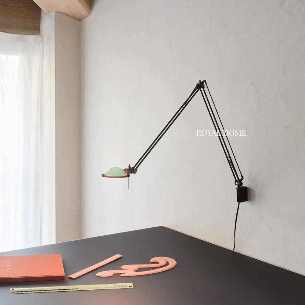 루체 베르니체 벽등 월램프 독서 식물 관절조명 실버 30cm - 상품 이미지