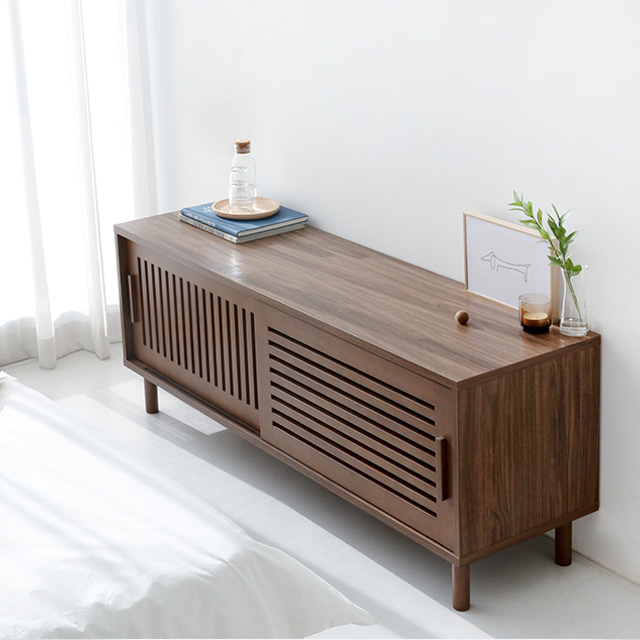 ELIO TV거실장 60150 TVBM60150 1500x450x600mm, 미들브라운 0748.5583