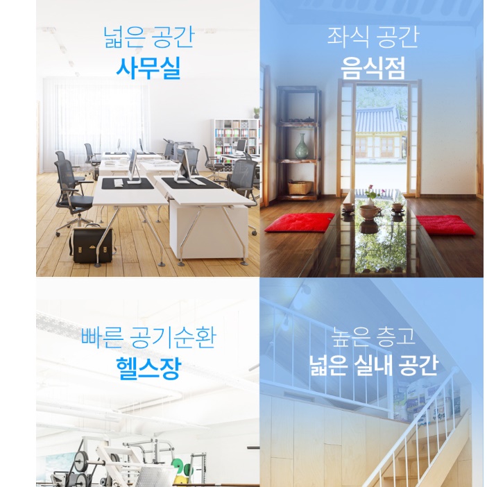 16인치 업소용 써큘레이터 공장용 선풍기 키작은 선풍기 영업용 선풍기 - 상세 이미지 3