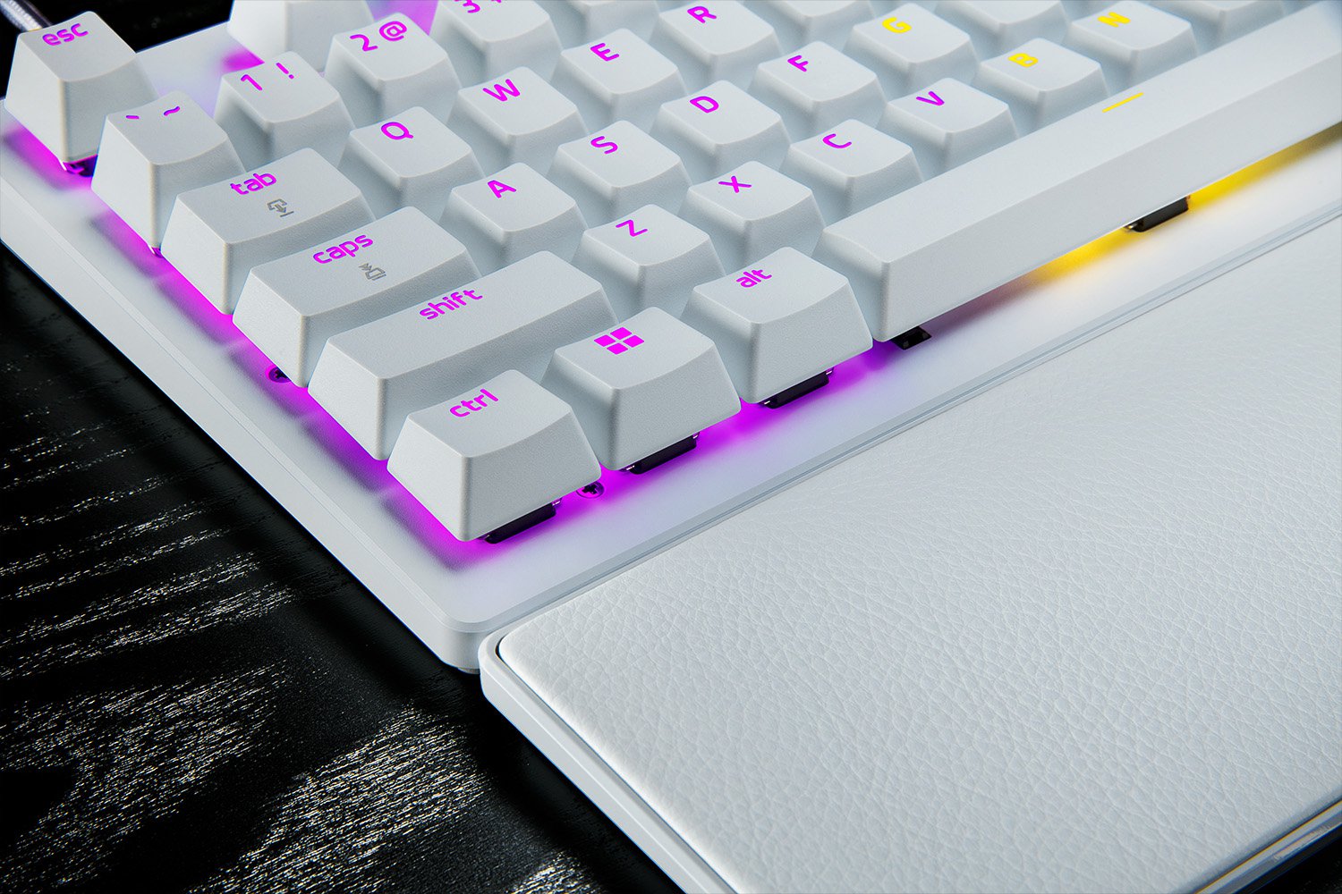 [국내정발] 레이저 헌츠맨 V3 PRO TKL 래피드트리거 화이트 영문, 자석축 - 상세 이미지 3