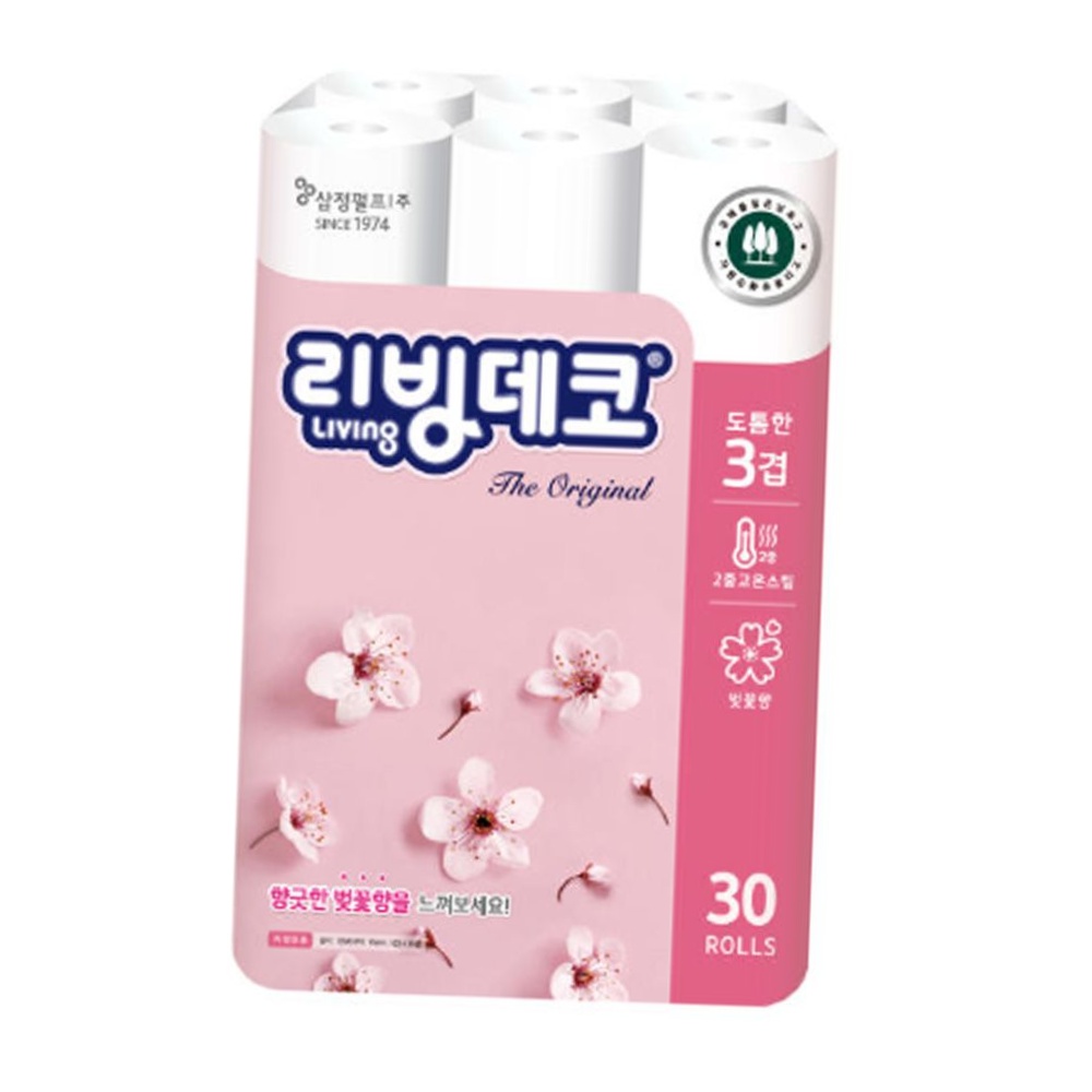 무형광리빙롤휴지30개입 리빙데코 에코 광화장지 광 : 기간틱월드