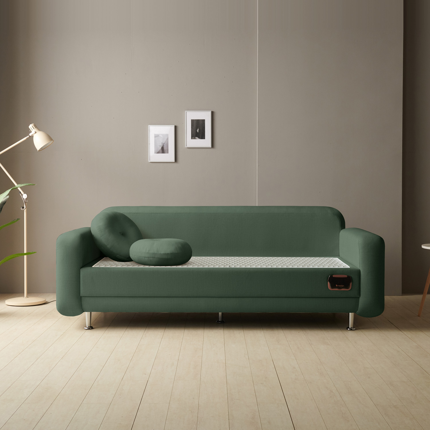 가보건강침대 F포그니SE 황토 밀양흙침대 세라믹볼 세라믹스 돌침대 3인용 패브릭 소파