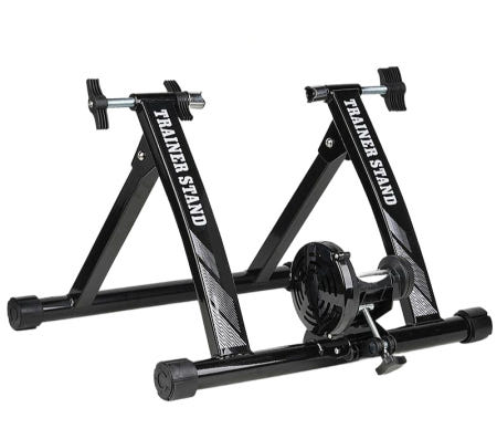 [해외]자전거고정로라 실내사이클 운동기구 운동 싸이클 업그레이드형-블랙