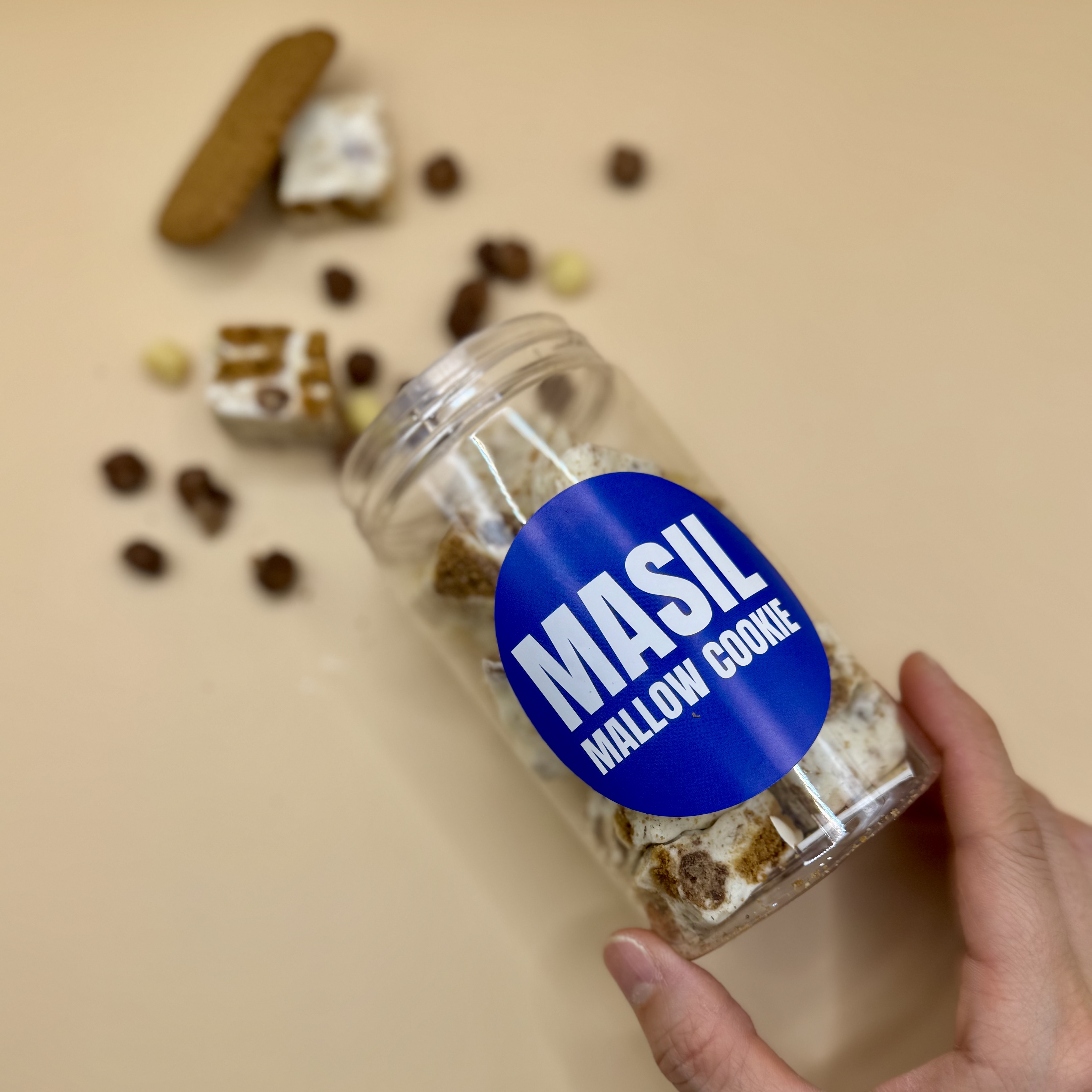 쫀득쿠키 수제 마시멜로우 쿠키 로투스놀라 로투스 그래놀라 100g+30g - 상세 이미지 2