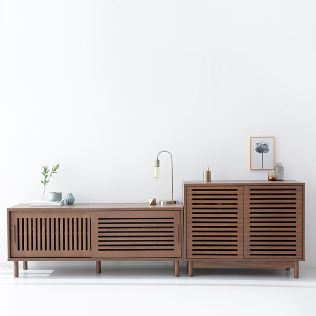 ELIO TV거실장 60150 TVBM60150 1500x450x600mm, 미들브라운 0748.5583