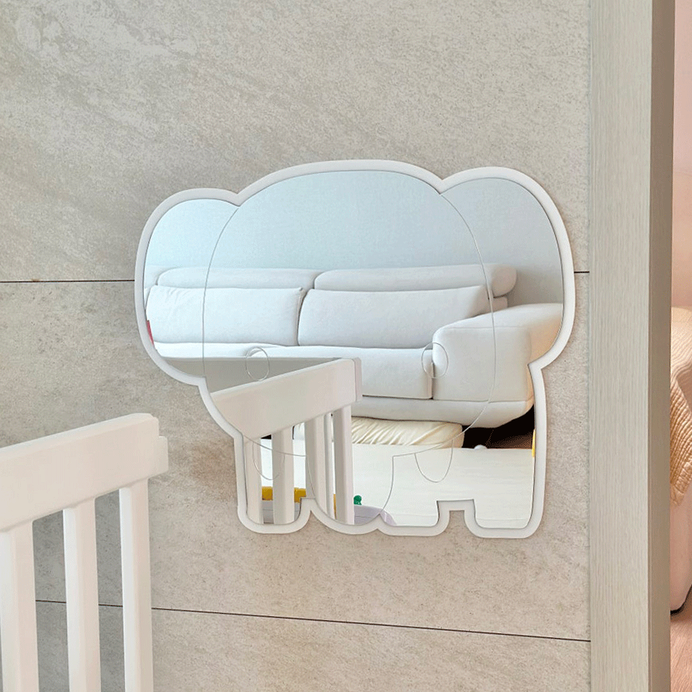 마드 5mm 붙이는 아기 아크릴거울 안전 욕실거울