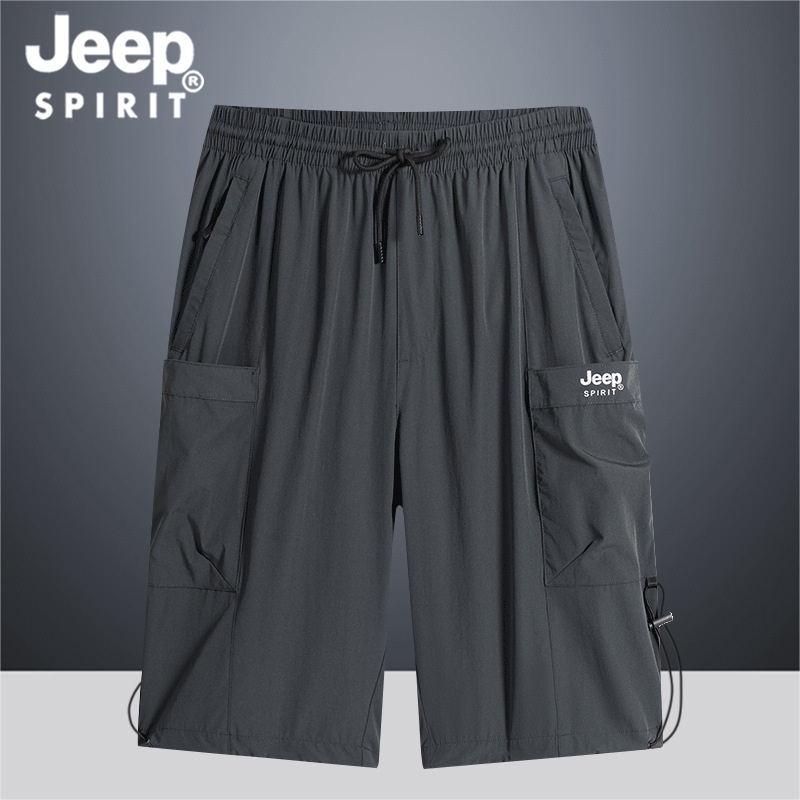 JEEP SPIRIT 남자 시원한 여름 반바지 트레이닝 등산 바지 - 상세 이미지 2