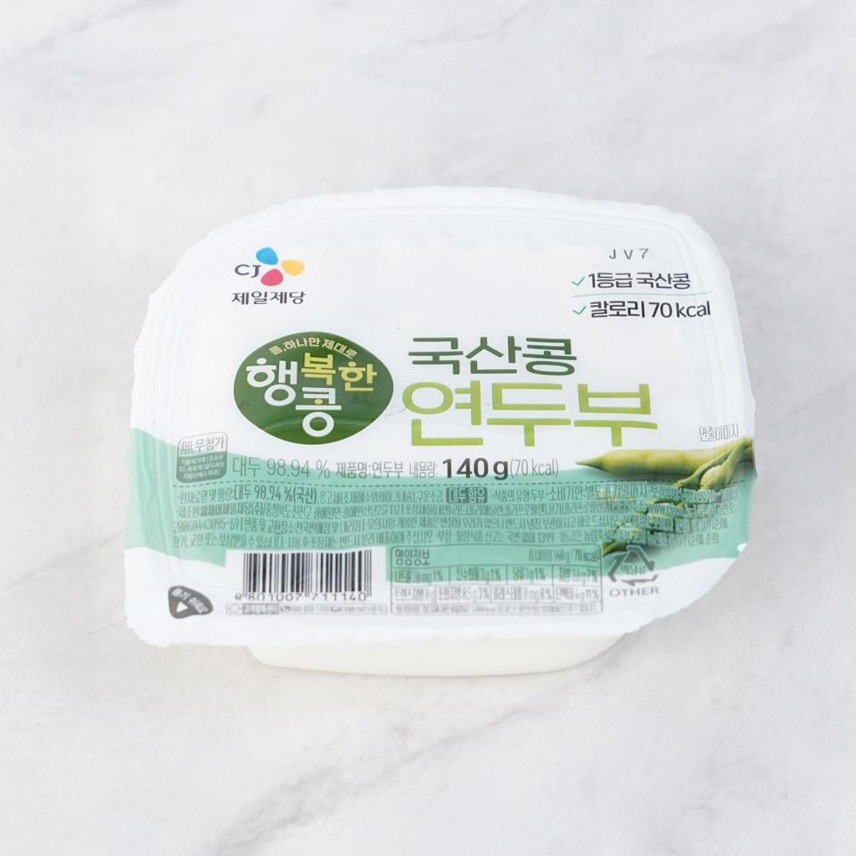 메가마트 CJ 국산콩 연두부 140g - 상품 이미지