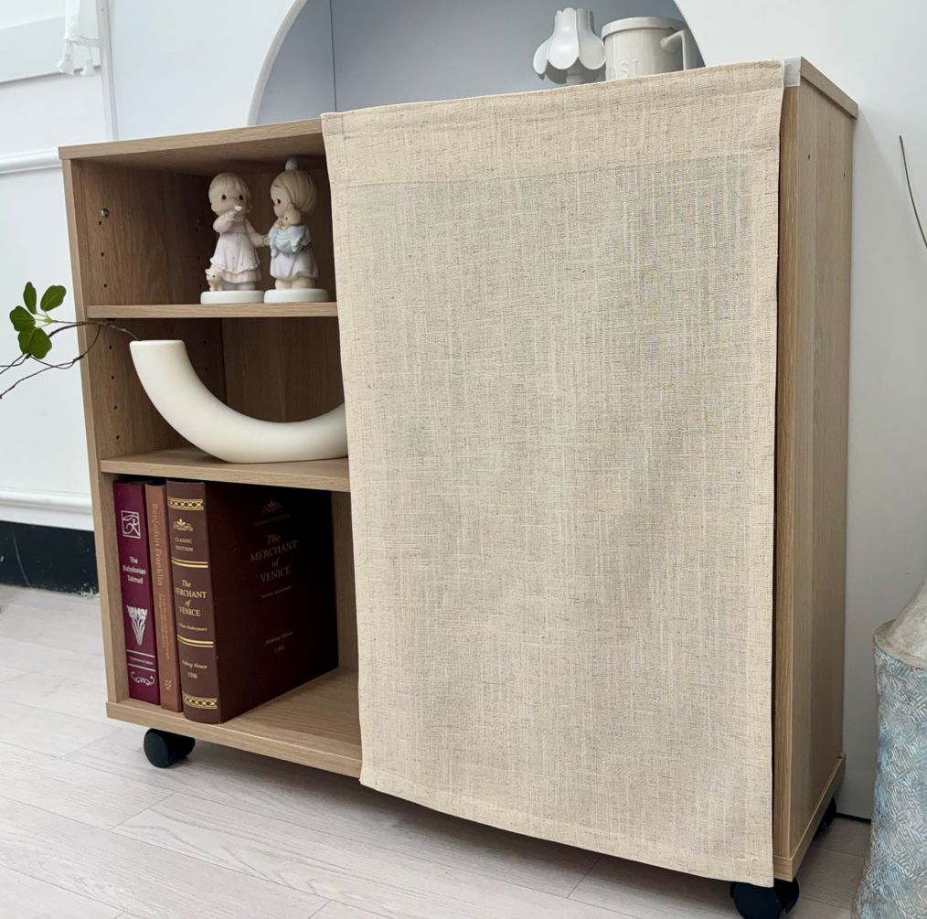 주문제작 가림막커튼 노렌 가리개커튼 창문 현관 중문 주방 미니 선반 책장 방문 광목 벨크로