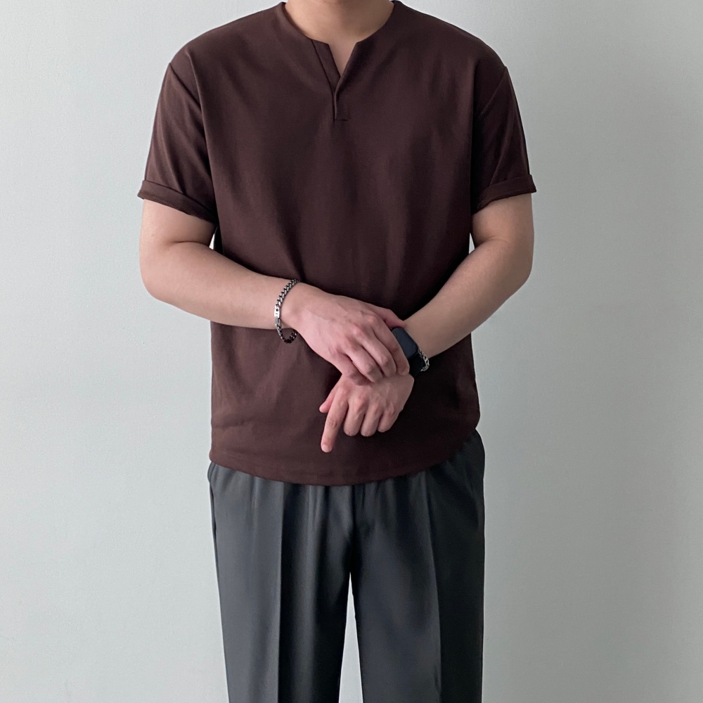 남자무지반팔티 오버핏반팔 - 상세 이미지 3