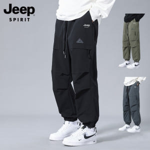 JEEP 지프 봄 여름 남성 작업복바지 등산복 아웃도어 전술 카고 빅사이... 착용 후기 | 사이즈/핏 총정리 - 상품 이미지 1
